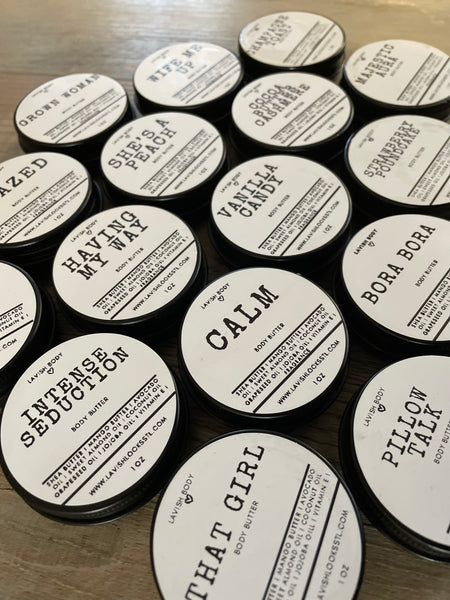 Let Me See Body Butter Bundle( Cocoa Butter Cashmere,Butt Naked,That Girl, Seduction,Pillow Talk,Wife Me Up)