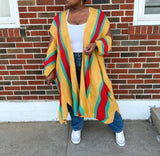 Brandy Vertical Striped Oversize Sweater (PREORDER)