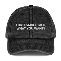 I Hate Small Talk